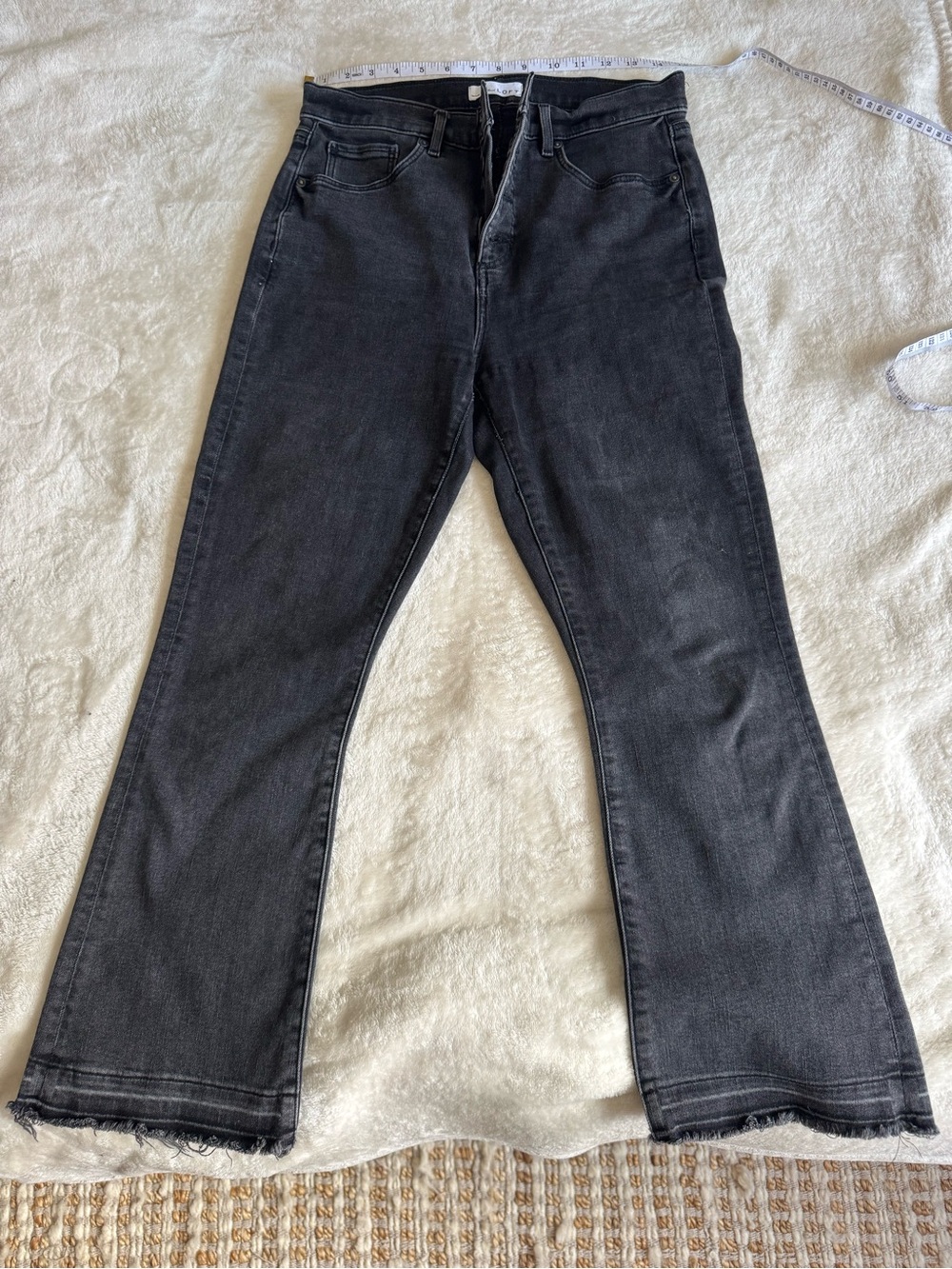 LOFT Women's Black Bootcut Jeans